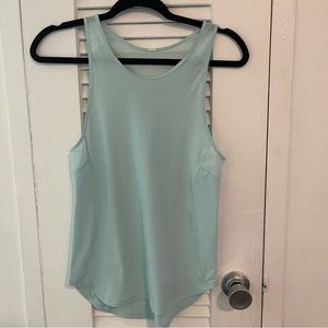 Lululemon Light Blue Athletic Work-out Top